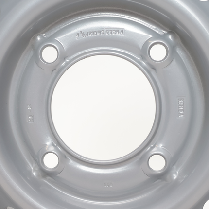 Cantonal Losse 13 inch aanhanger velg - 4.5Jx13 - Ifor Williams - steekmaat: 4x139,7 - draagvermogen: 765 kg - naafdiameter: 95,5 mm - ET25.4