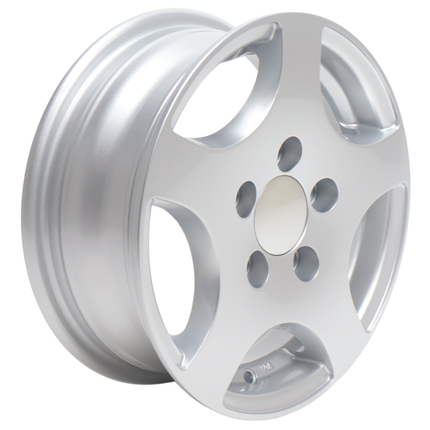 Cantonal Losse 13 inch aanhanger velg - 5Jx13 - lichtmetaal - steekmaat: 5x112 - draagvermogen: 750 kg - naafdiameter: 67 mm - ET30 - zilver