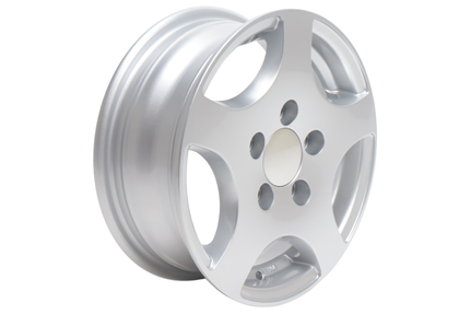 Cantonal Losse 13 inch aanhanger velg - 5Jx13 - lichtmetaal - steekmaat: 5x112 - draagvermogen: 750 kg - naafdiameter: 67 mm - ET30 - zilver