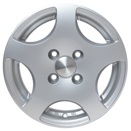 Cantonal Losse 13 inch aanhanger velg - 5Jx13 - lichtmetaal - steekmaat: 4x100 - draagvermogen: 800 kg - naafdiameter: 57 mm - ET30