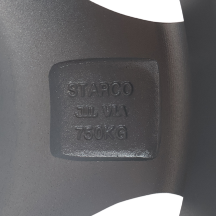 Cantonal Losse 13 inch aanhanger velg - 5Jx13 - lichtmetaal - steekmaat: 4x100 - draagvermogen: 800 kg - naafdiameter: 57 mm - ET30