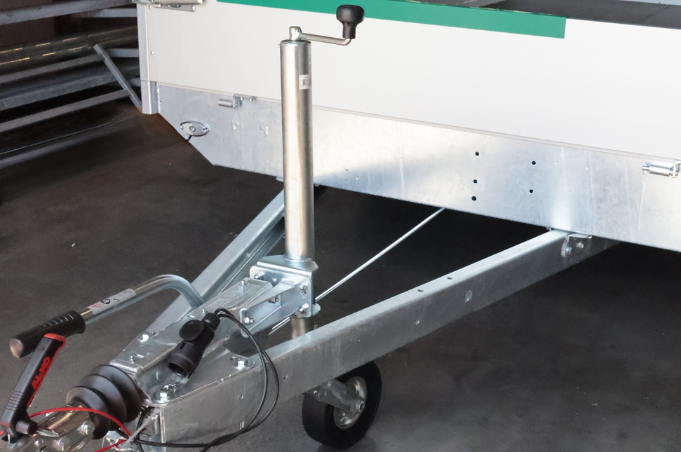 Cantonal Neuswiel - rond 60 mm - draagvermogen: 500 kg - automatisch opklapbaar - extra lang