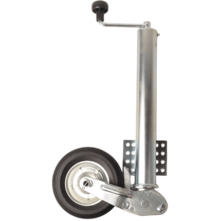 Cantonal Neuswiel voor aanhanger - 60 mm rond - draagvermogen: 250 kg - automatisch opklapbaar