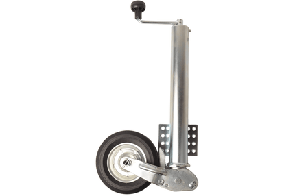 Cantonal Neuswiel voor aanhanger - 60 mm rond - draagvermogen: 250 kg - automatisch opklapbaar