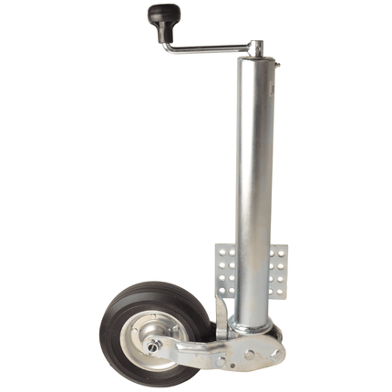 Cantonal Neuswiel voor aanhanger - 60 mm rond - draagvermogen: 250 kg - automatisch opklapbaar