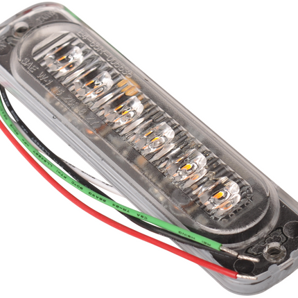 Cantonal Noodlicht - Cantonal LED - oranje - 113x28x9,8 mm - 6 LEDs