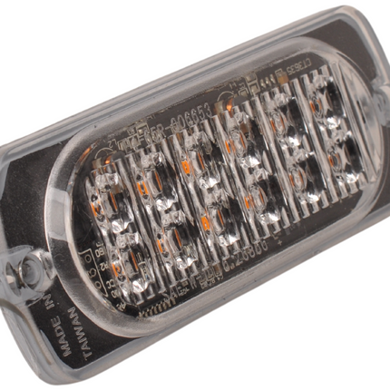 Cantonal Noodlicht - Cantonal LED - oranje - 113x42x12 mm - 12 LEDs