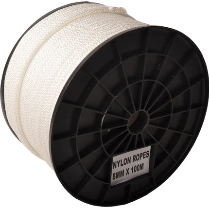Cantonal Nylon touw 100 meter (8 mm)