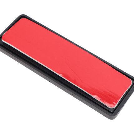 Cantonal Oranje/gele reflector 98x32,5 mm zelfklevend - set van 2 stuks
