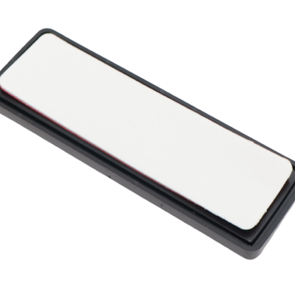 Cantonal Oranje/gele reflector 98x32,5 mm zelfklevend - set van 2 stuks
