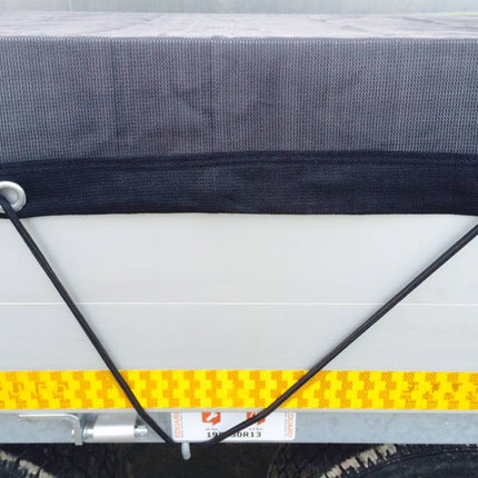 Cantonal Premium aanhangernet - gaasnet - 280x160 cm - inclusief elastiek rondom - UV bestendig