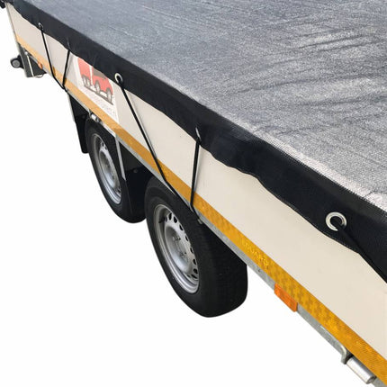 Cantonal Premium aanhangernet - gaasnet - 400x250 cm - inclusief elastiek rondom - UV bestendig