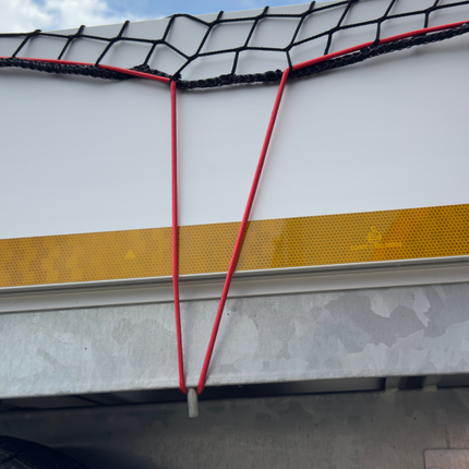 Cantonal Premium aanhangernet - maasnet - 350x250 cm - inclusief elastiek rondom - UV bestendig