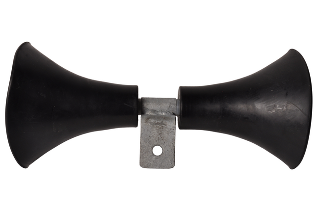 Cantonal Premium kwaliteit trompet rollen set - 400x140x140 mm - zwart - voor rubberboot