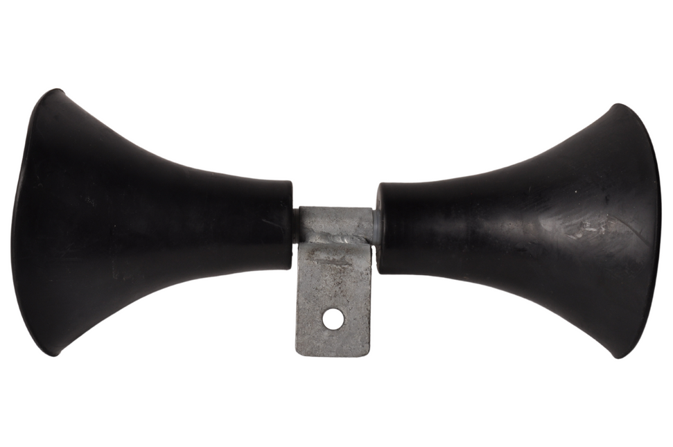 Cantonal Premium kwaliteit trompet rollen set - 400x140x140 mm - zwart - voor rubberboot