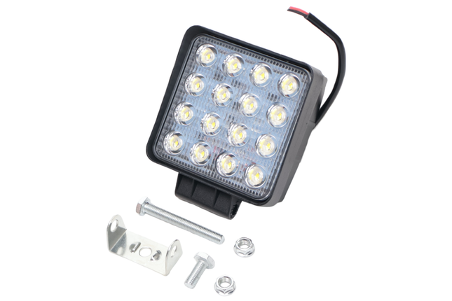 Cantonal Premium LED werklamp - 16W Leds - 10-30V - 1500 Lumen - inclusief montageset