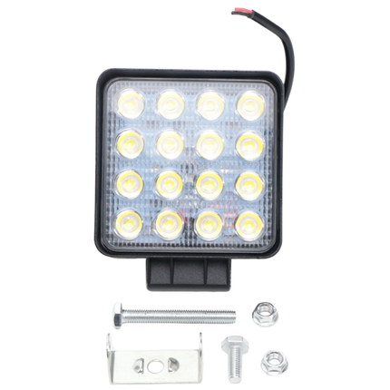 Cantonal Premium LED werklamp - 16W Leds - 10-30V - 1500 Lumen - inclusief montageset