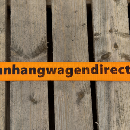 Cantonal Premium spanband oranje 800x5 cm 2-delig (5000 kg) - Aanhangwagendirect.nl bedrukking