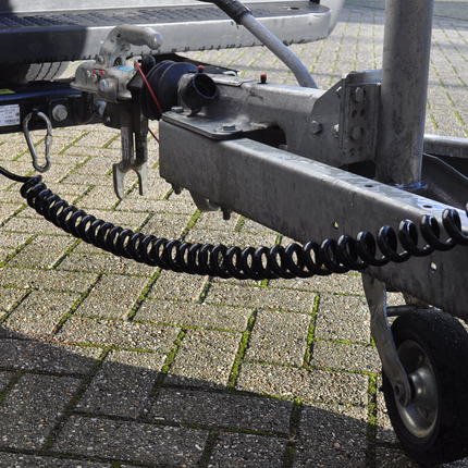Cantonal Premium verloop spiraalkabel 7 aderig met 2x 7-polige stekker - 90 tot 250 cm