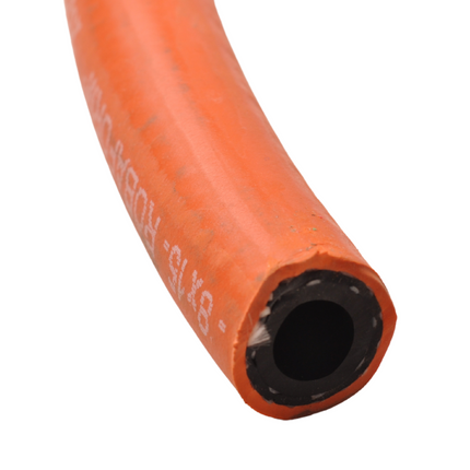 Cantonal Propaanslang/gasslang - oranje - 8 mm binnendiameter - 15 mm buitendiameter