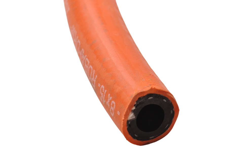 Cantonal Propaanslang/gasslang - oranje - 8 mm binnendiameter - 15 mm buitendiameter