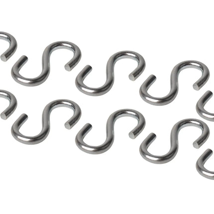 Cantonal S-haak 35x4 mm - 10 stuks