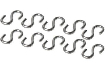 Cantonal S-haak 35x4 mm - 10 stuks