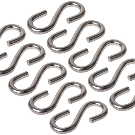 Cantonal S-haak 70x7 mm - 10 stuks