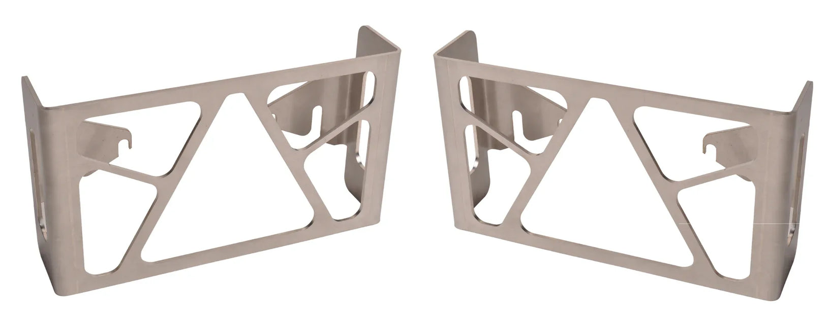 Cantonal Set van 2 aanhanger achterlicht beschermrekken Multipoint 5 - 245x140x65 mm - RVS
