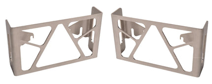 Cantonal Set van 2 aanhanger achterlicht beschermrekken Multipoint 5 - 245x140x65 mm - RVS