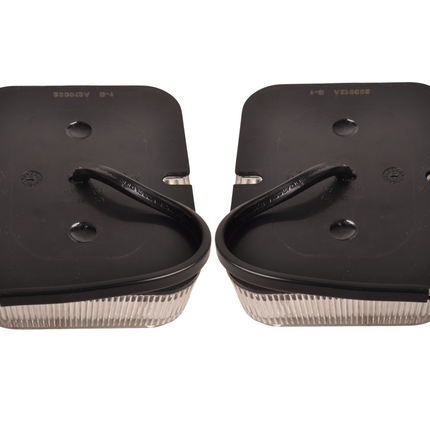 Cantonal Set van 2 achteruitrijlampen - 100x80x28 mm - LED