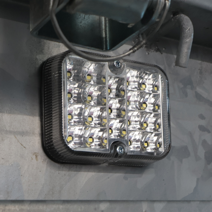 Cantonal Set van 2 achteruitrijlampen - 100x80x28 mm - LED