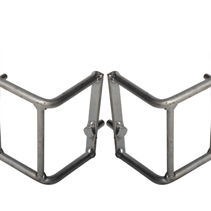 Cantonal Set van 2 beschermrekken voor achterlicht - staal - 140x110x70 mm