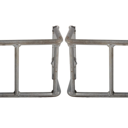 Cantonal Set van 2 beschermrekken voor achterlicht - staal - 140x110x70 mm