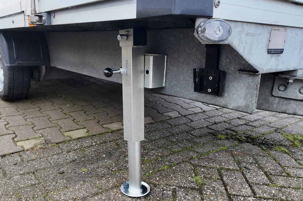 Cantonal Set van 2 Cantonal uitdraaibare en kantelbare steunpoot 1300 kg