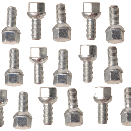 Cantonal Set van 20 wielbouten - bolconisch/sferisch - M12x1.5