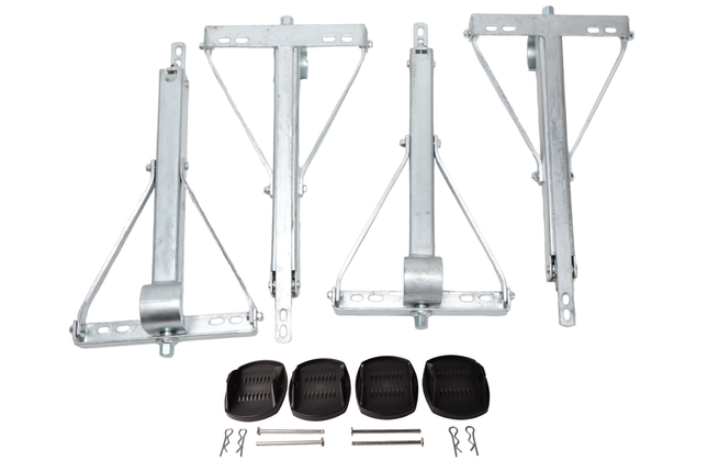 Cantonal Set van 4 Type Winterhoff uitdraaisteunen en stabilisatievoeten