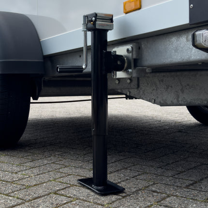 Cantonal Set van twee kantelbare en uitdraaibare steunpoten - 43-70 cm - 2000 kg - inclusief flens