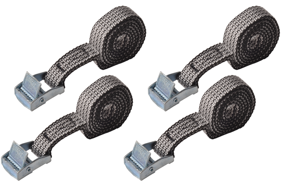 Cantonal Sjorband grijs 80x1,6 cm (150 kg) - set van 4 stuks