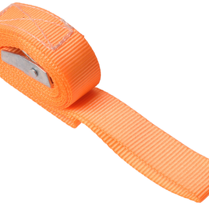 Cantonal Sjorband oranje 195x2,5 cm (250 kg) 2-delig - set van 4 stuks