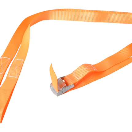 Cantonal Sjorband oranje 195x2,5 cm (250 kg) 2-delig - set van 4 stuks