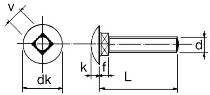 Cantonal Slotbout M12x80 mm