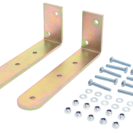 Cantonal Spatbordsteun set - 213x41x78 mm - inclusief bevestigingsmateriaal