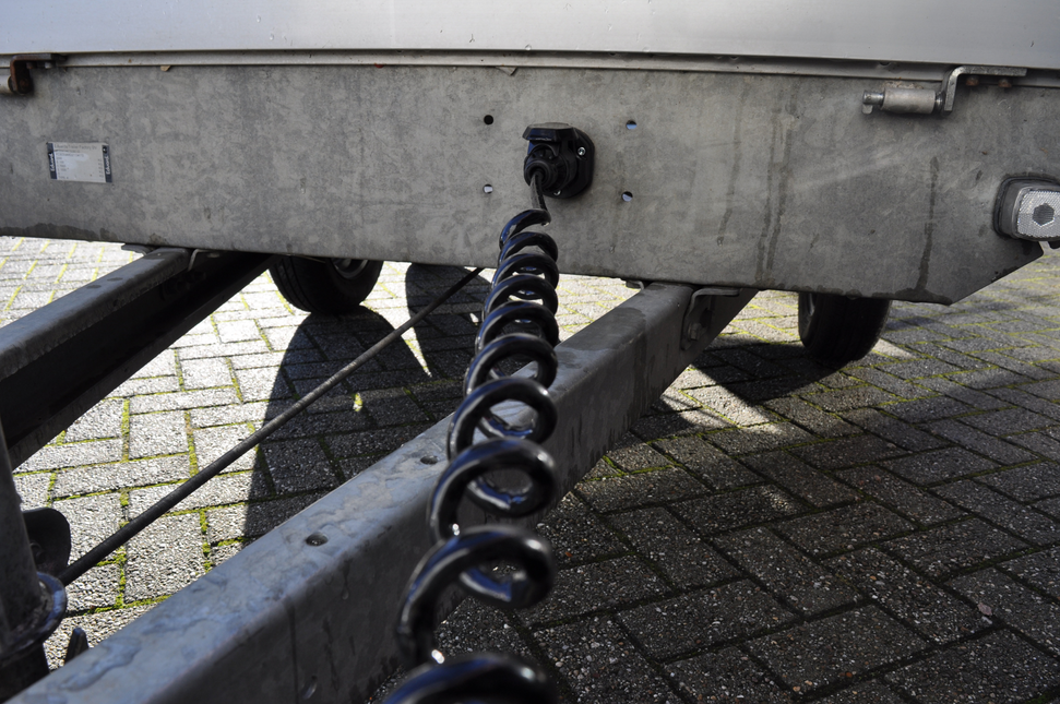 Cantonal Spiraalkabel aanhanger - 2x 13-polige stekkeraansluiting - 8 pins