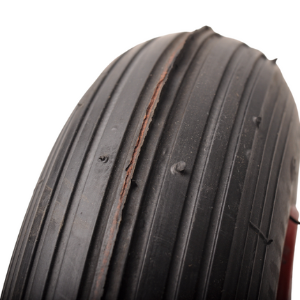 Cantonal Steekwagenwiel - 2.50-4 - luchtband en kunststof velg - maximale belasting: 75 kg - asgat/naafdiameter: 20 mm - inclusief rollager