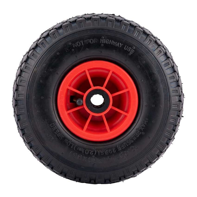 Cantonal Steekwagenwiel - 3.00-4 - luchtband - maximale belasting: 125 kg - asgat/naafdiameter: 20 mm - inclusief rollager