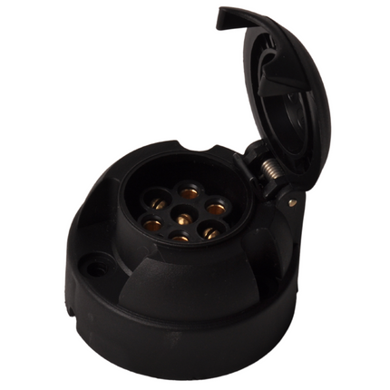 Cantonal Stekkerdoos 7 polig PVC met mistlampafschakeling