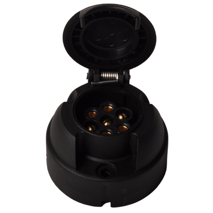 Cantonal Stekkerdoos 7 polig PVC met mistlampafschakeling