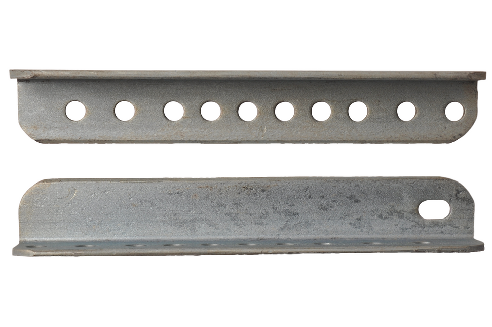 Cantonal Steunen set voor kielrol - 24,5 cm per steun