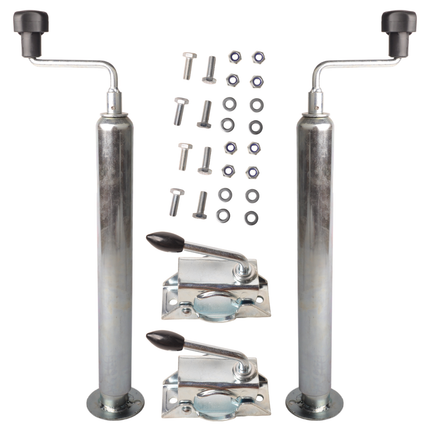 Cantonal Steunpoten set 48 mm - complete set inclusief klemmen en bevestigingsmateriaal